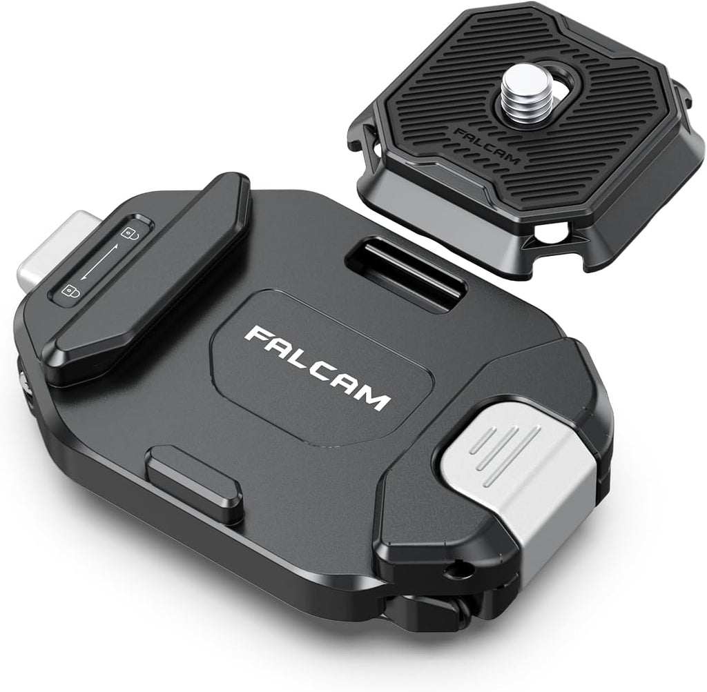 FALCAM F38 Backpack Camera Clip V2 with Plate
