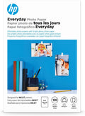 HP Everyday Photo Paper, Glossy, 4x6 in, 100 sheets (CR759A)