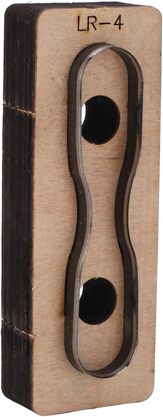 Leather Cutting Die, Alloy Steel Punching Die Template for DIY Leather Craft, Handmade Wallet Belt Making, Scrapbooking, Multi Material Manual Operation Cutting Mold