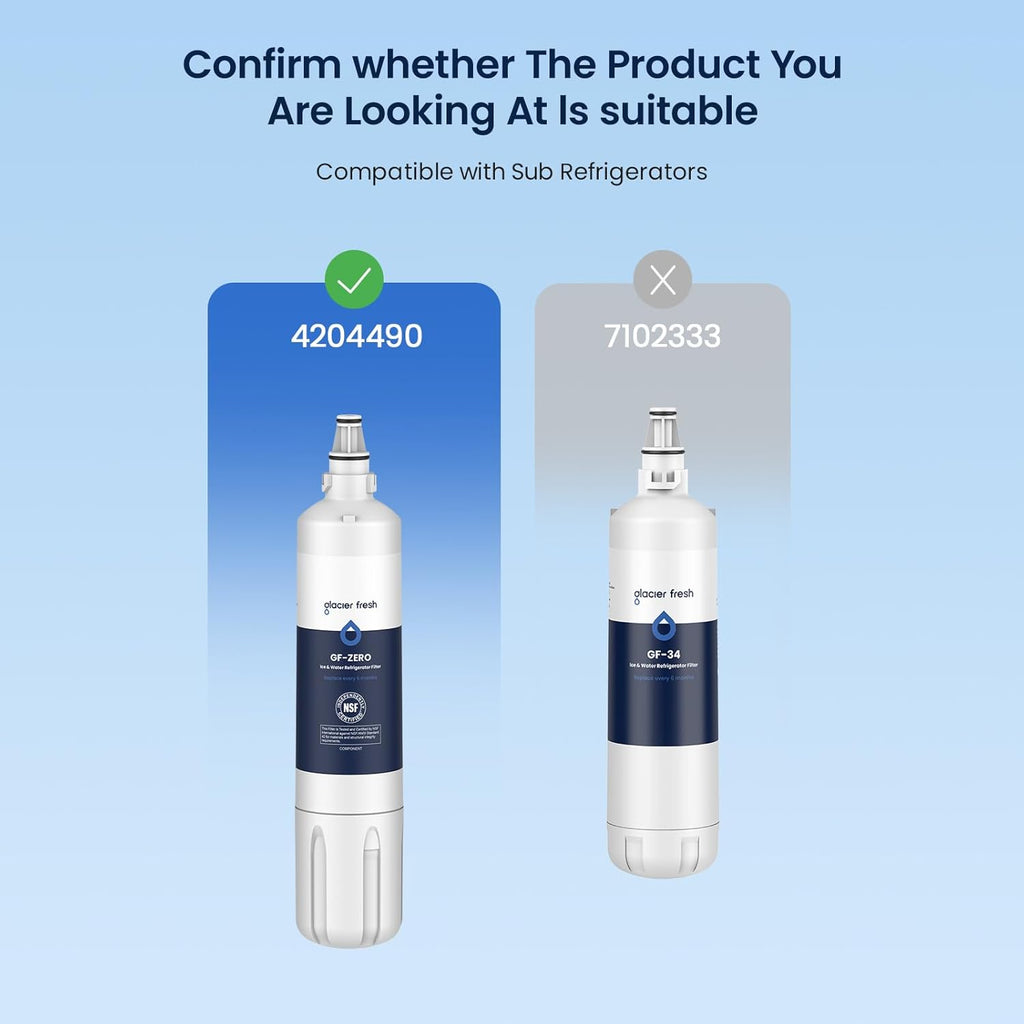 GLACIER FRESH Water Filter Replacement for Sub-Zero 4204490 3 Pack