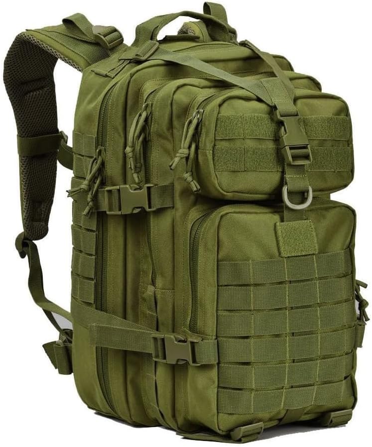REEBOW GEAR 38L Tactical Backpack for Men 3 Day Military Bug Out Bag