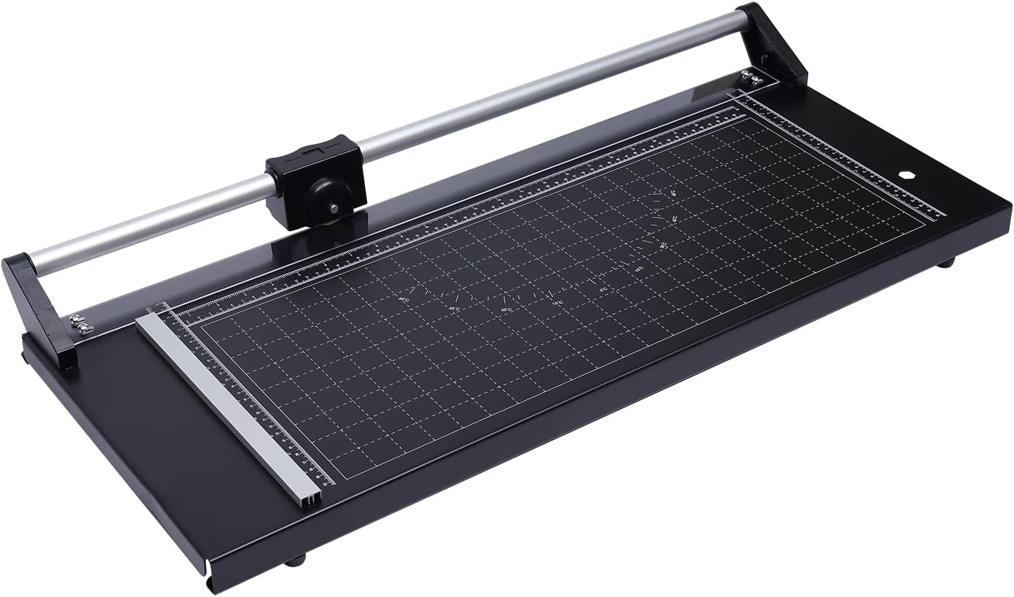 Manual Precision Sliding Rotary Paper Trimmer 24 Inch Photo Paper Film PVC Rolling Cutter Trimmer Paper Craft Tool with Sharp Blade