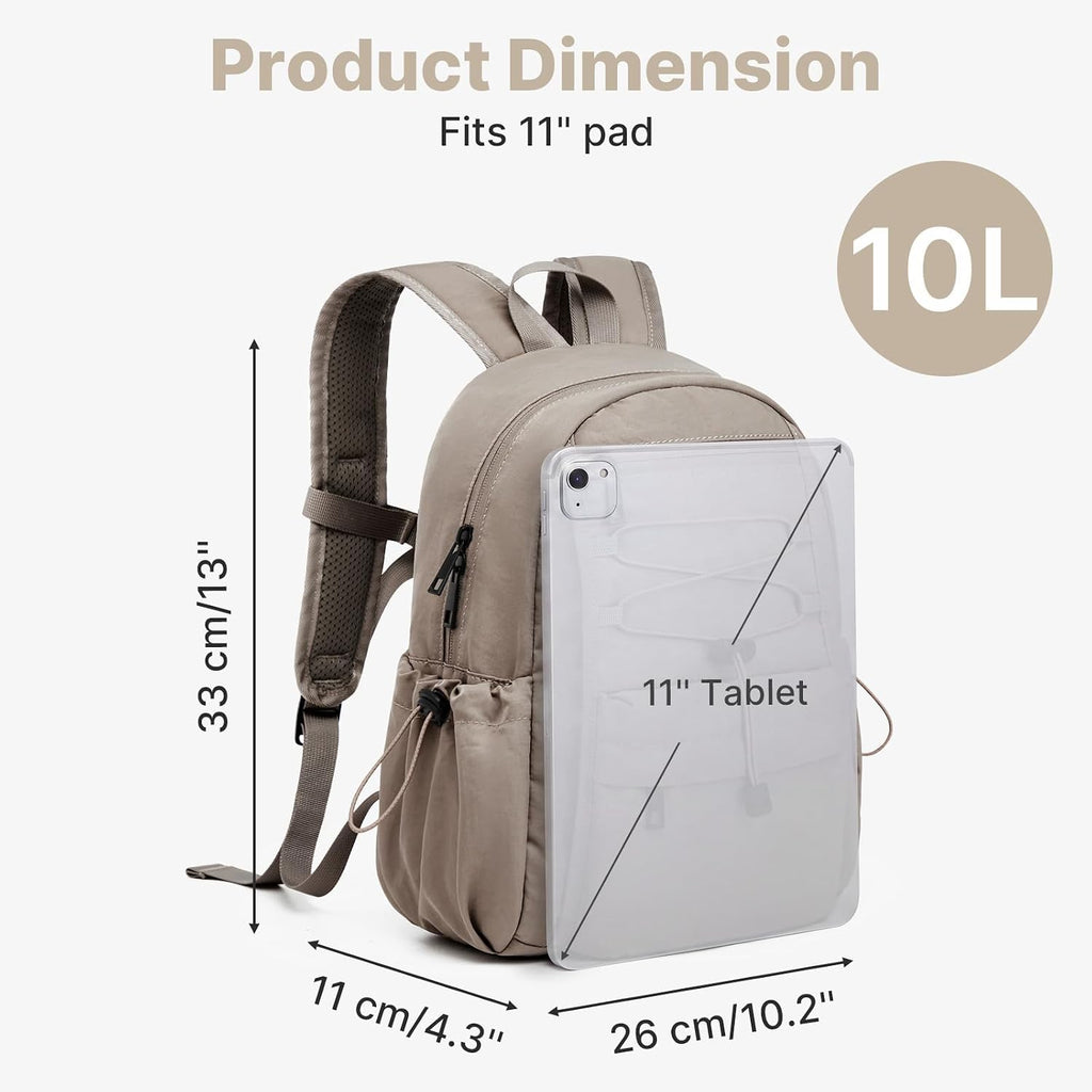 G4Free 10L Small Backpack for Women Men