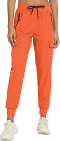 Womens Cargo Hiking Pants with 4 Pockets Lightweight Water Resistant