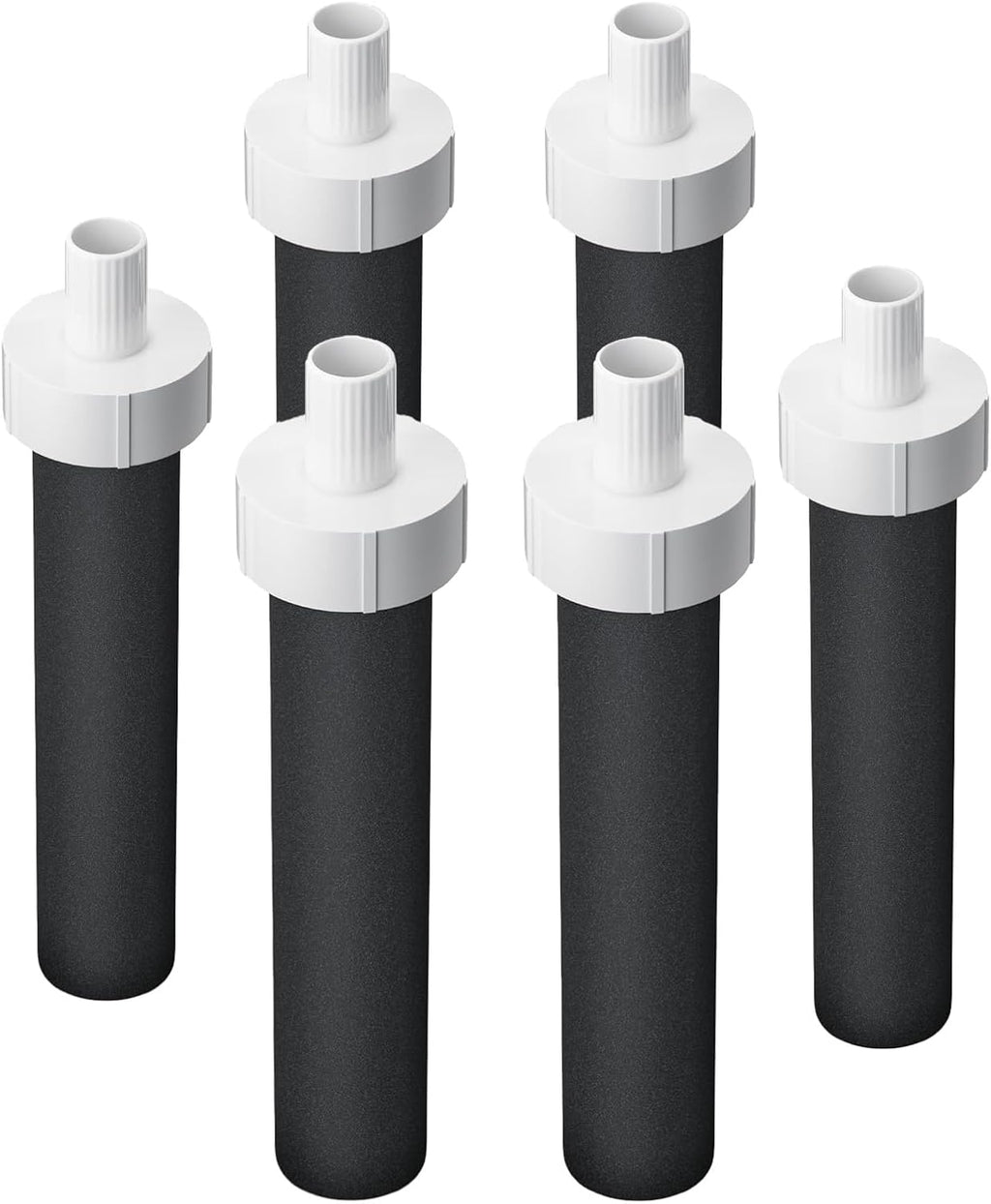 Replacement for Brita Water Filter,Water Bottle Filter Compatible with Brita BB06 Hard Sided Sport Bottle Filter and Stainless Steel, 6 Pack