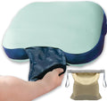 Couleurs Beach Pillow, Inflatable Camping Pillow, Pool Pillow, Removable Pillowcase, Ultralight Neck and Waist Support, Suitable for Camping, Hiking, Backpacking (with Ice Pack)