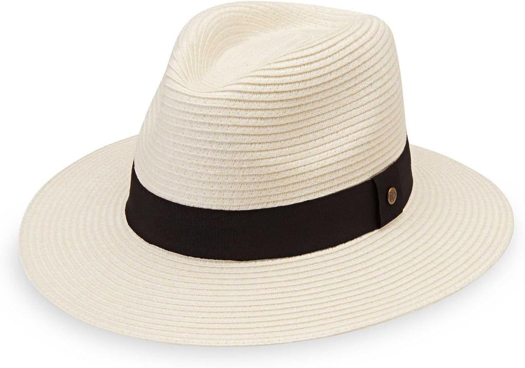Women's Beach Fedora, Petite, Packable, UPF 50+, Adjustable