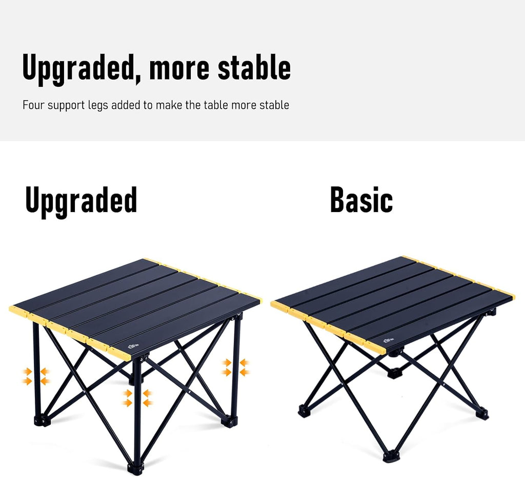 iClimb Ultralight Compact Camping Folding Table (Reinforced Nature - L)