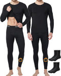 Thermal Underwear for Mens Long Johns Set Winter Cold Weather Base Layer