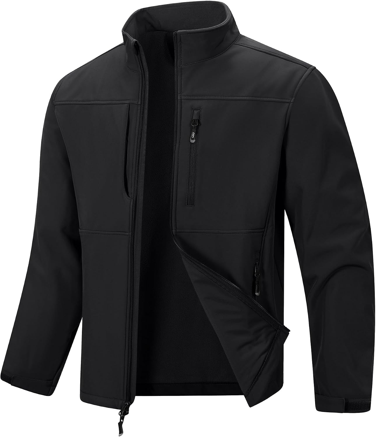33,000ft Men's Lightweight Softshell Jacket Fleece Waterproof Windbreaker