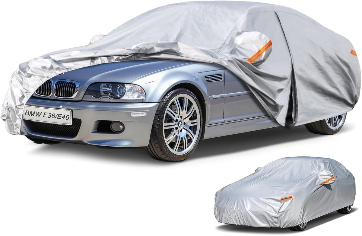 Kayme Sedan Car Cover See Vehicle Size Chart for Accurate Fit, Size A2