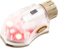Tactical IR Strobe Helmet Light Military Identification Light with LED Visible Light Constant-on & Strobe Survival Signal Light (Tan-Red)