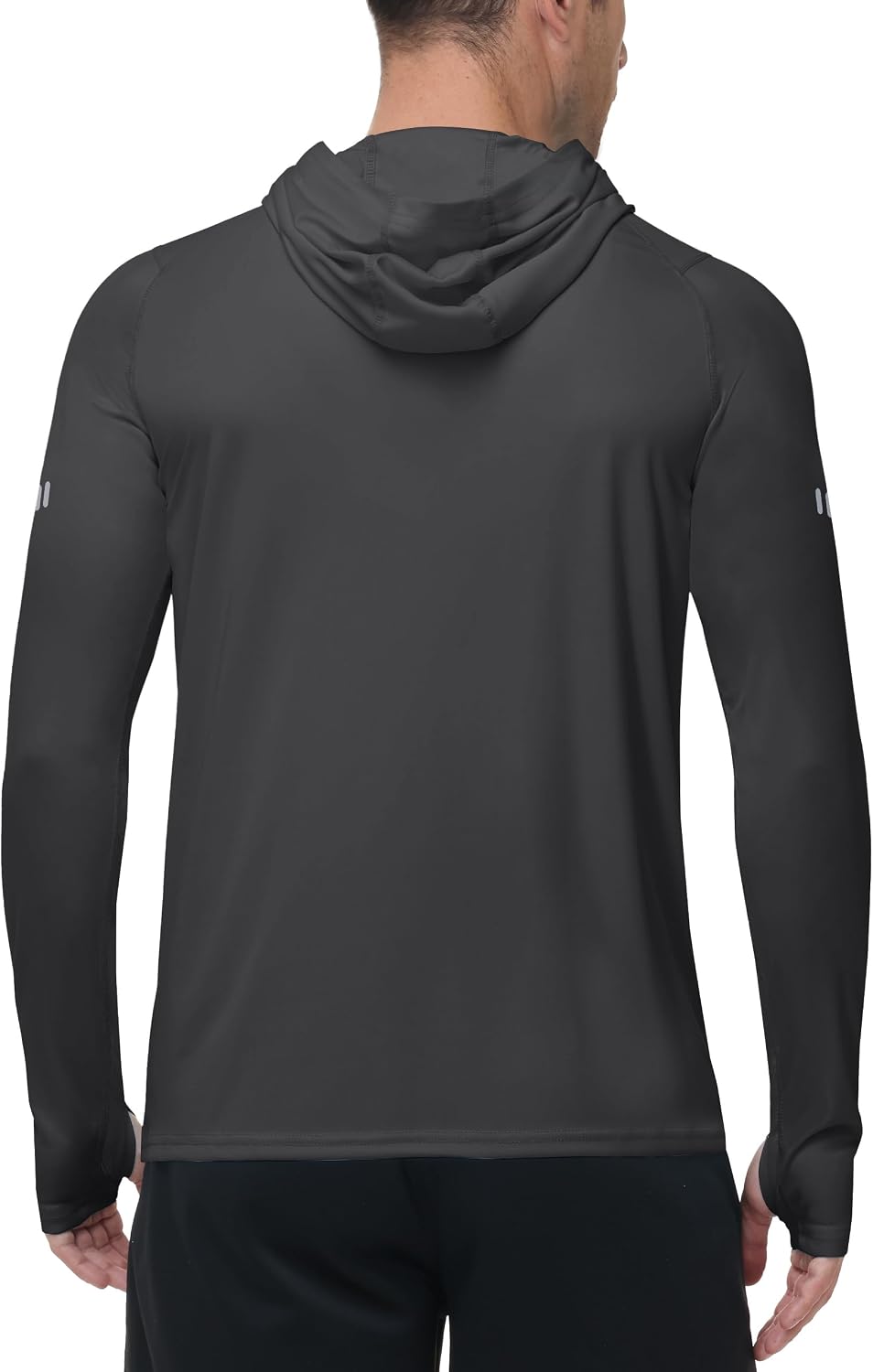Roadbox Men's UPF 50+ Sun Hoodie, UV Long Sleeve Fishing Shirts Rash Guard