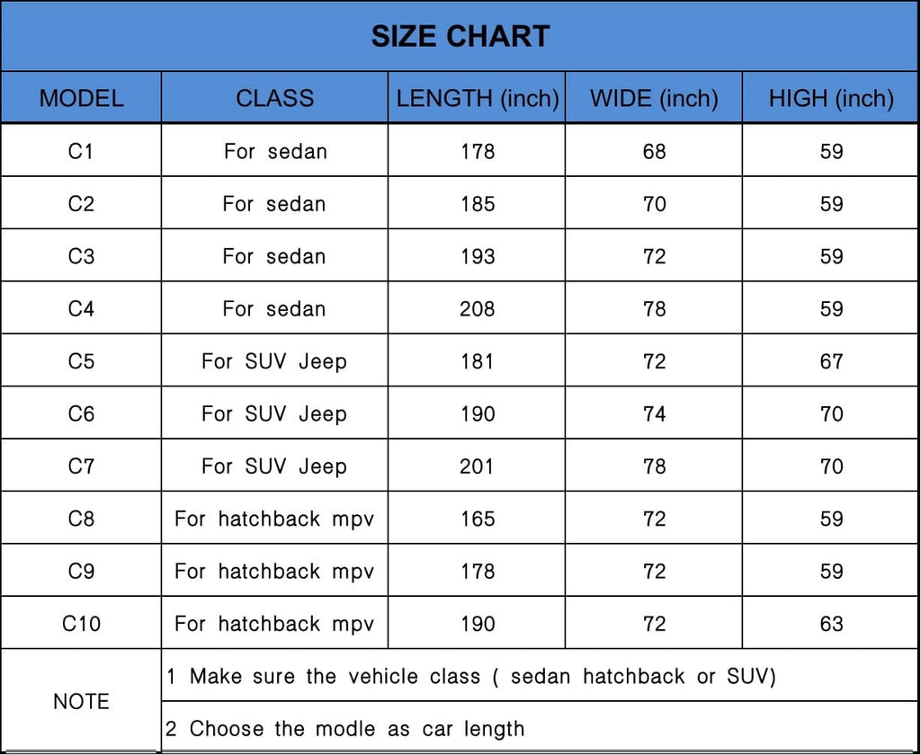 KouKou Oxford Hatchback Car Cover Waterproof All Weather, Fit Toyota Matrix, Honda Fit, VW Golf GTI, Hyundai Veloster, Ford Focus, Mini Cooper, Countryman etc. (178 x 72 x 59 inch)