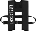 Adult Automatic Inflatable Kayak Vest PFD,Water Sports Vest for Boating Fishing Kayaking SUP Paddleboarding（fit Weight Below 330 lbs）