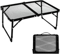 Foldable Camping Table - Small, Portable, Adjustable, Picnic & Beach Table