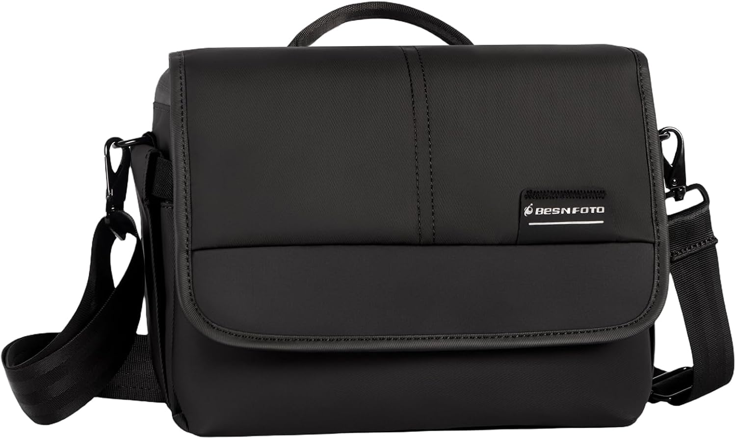Besnfoto Camera Bag Small DSLR Camera Shoulder Bag for Photographer Waterproof Messenger Bag Crossbody Case Compatible with Canon Sony Nikon