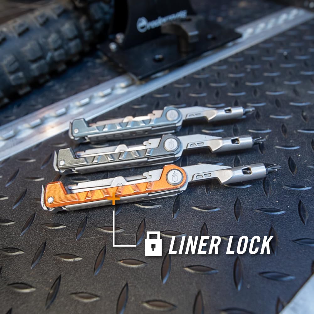 Gerber Armbar Drive EDC Pocket Knife Multitool with Bottle Opener, Onyx