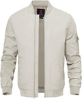 TBMPOY Men's Lightweight Jackets Casual Dress Golf Bomber Windbreaker Fall