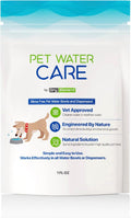Pet Water Care - Dog and Cat Water Additive for Dental and Oral Care - Prevents Pets Water Bowl and Dispenser Fountain Slime - for Fresh Breath and Cleaner, Healthy Teeth