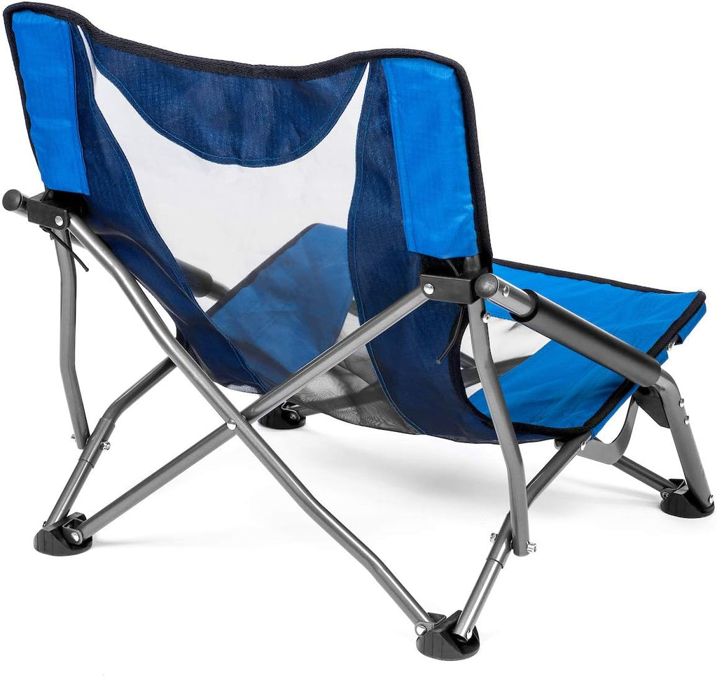 Cascade Mountain Tech Folding Camp Chair for Camping, Beach, Picnic, Barbqeues, Sporting Events with Carry Bag