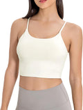 Lemedy Women Padded Sports Bra Yoga Tank Top