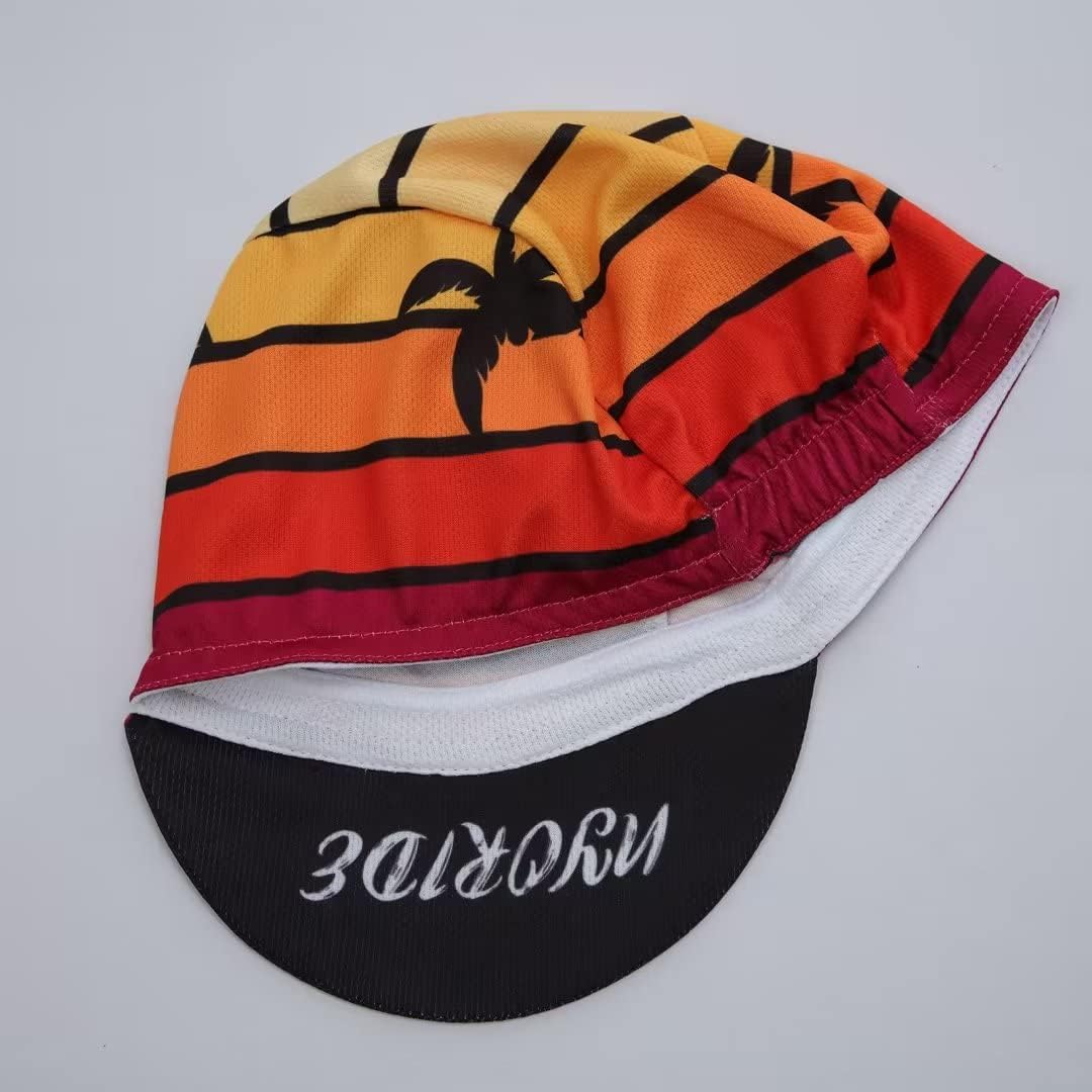 Canadian Flag Cycling Cap - Polyester Cycling Hat-Under Helmet - Cycling Helmet Liner Breathable&Sweat Uptake