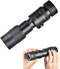 AISHFP 4K 10-300 X 40 MM Telescope, Super Zoom High Power Scope Night Vision Waterproof Military Monoculars Telescope for Camping Travelling,No Tripod