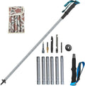 Multi-Functional Ultralight Trekking Pole, Tactical Walking Stick, Collapsible Trekking Hiking Pole (fits 4'7" - 6'3")