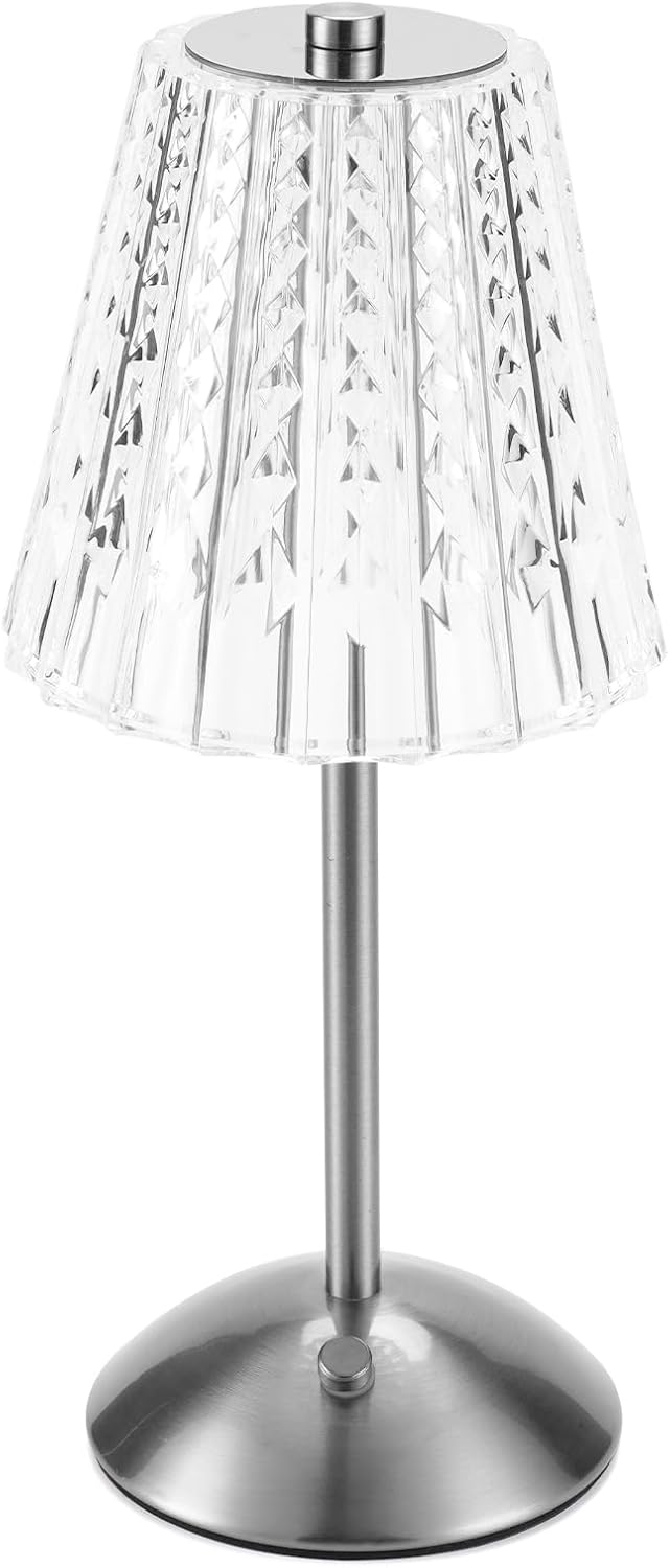 Nusogon Cordless Touch Table Lamp, LED Rechargeable Small Dask Lamp