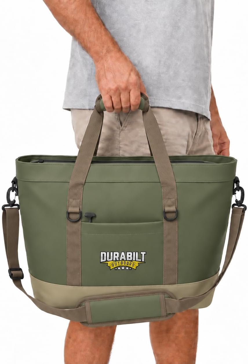 Insulated Soft Cooler Tote 36 Can - Leakproof Collapsible