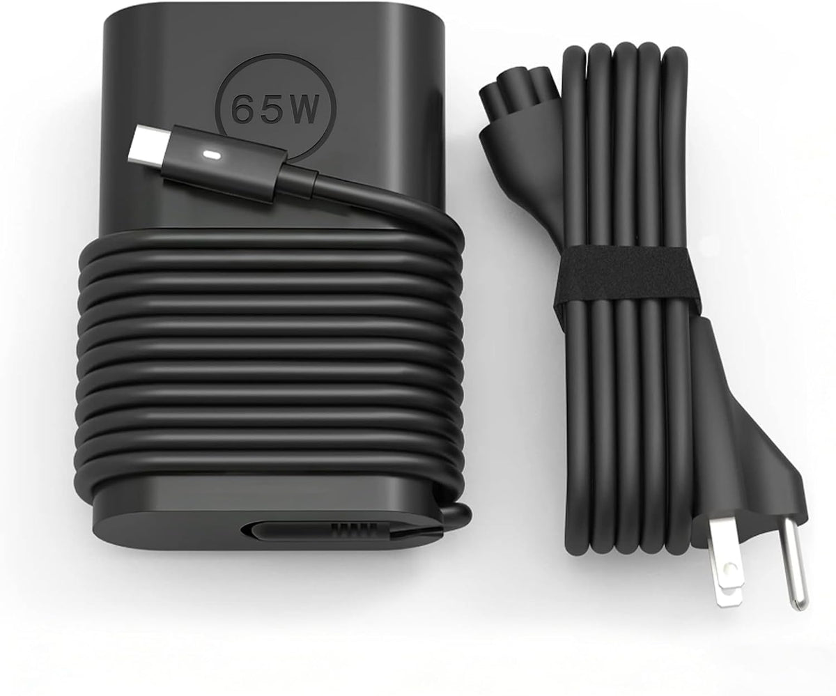 65W USB C Laptop Charger Compatible with Lenovo Dell HP Acer Asus
