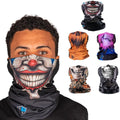 S A Soul of Adventure 5-Pack UV Face Shield | UV 30+ Multipurpose Neck Gaiter Balaclava for Adults | Multiple Color Packs