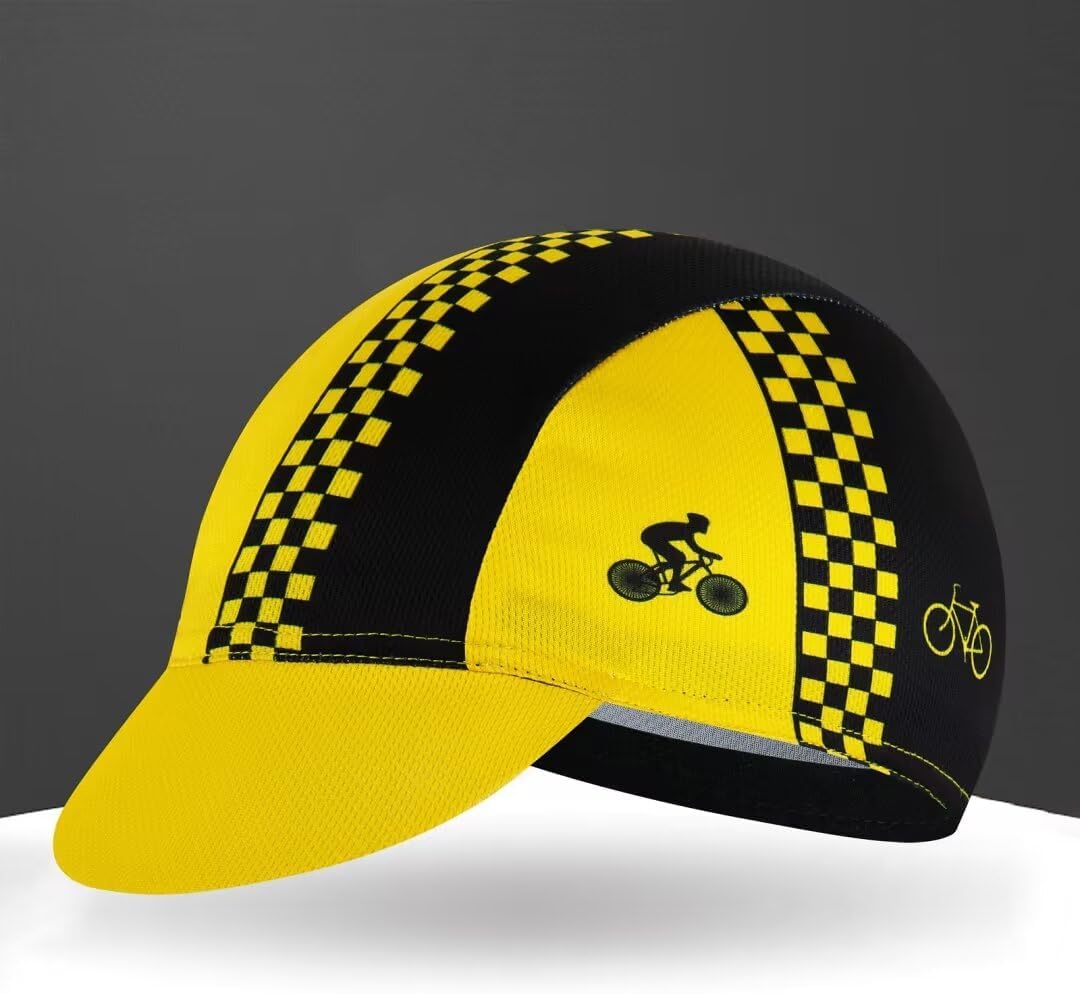 Cycling Cap for Man and Woman Cycling Hat Under Helmet-Polyester Breathable Sweat Absorbent