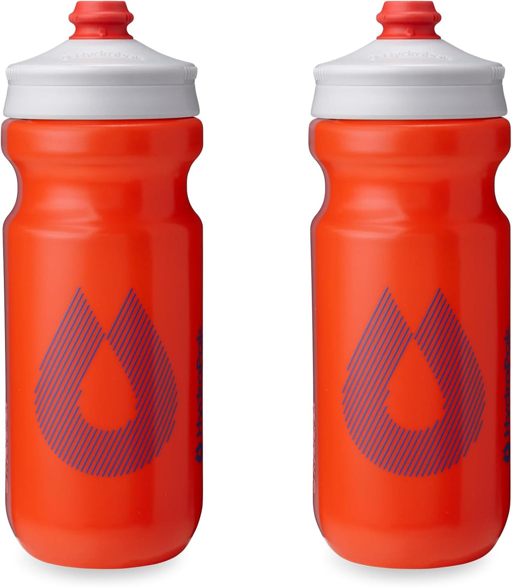 HydraPak Breakaway Surge Lightweight Bike Water Bottle (30oz, Charcoal)