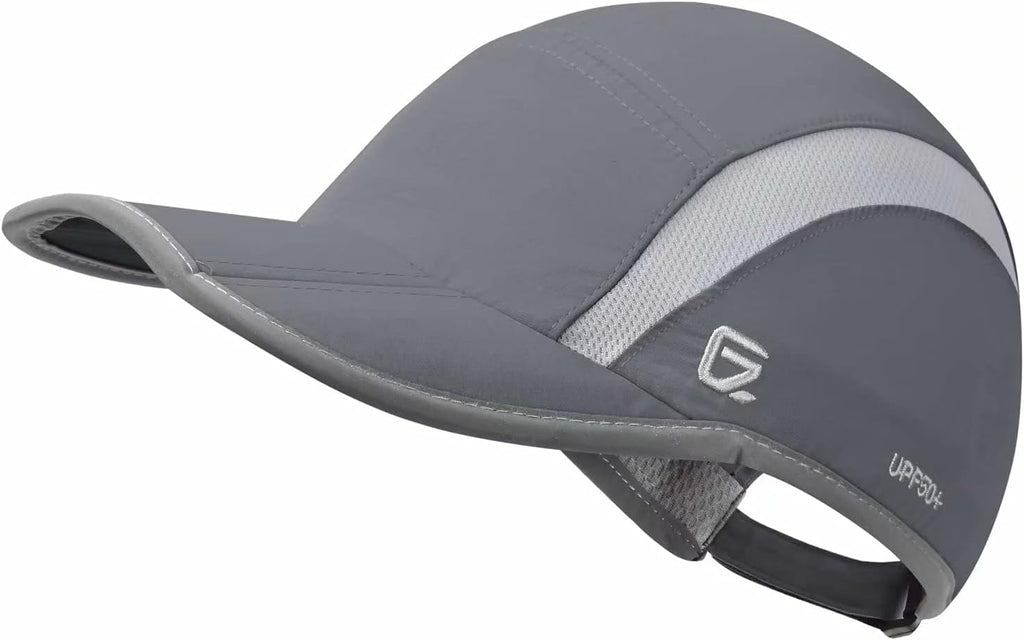 GADIEMKENSD Reflective Folding Outdoor Hat Unstructured Design UPF 50+ Sun Protection Sport Hats for Womens and Mens