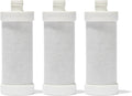 Aquagear Bottle Replacement Water Filter 3-Pack – Chlorine, PFOA/PFOS Filter, 40 Gallon Filter Life