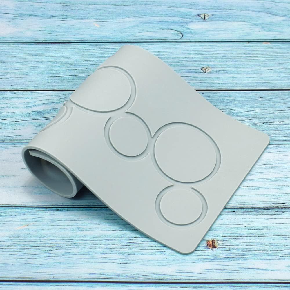 Hollow Leaf Silicone Molds Lover Heart Chocolate Molds Geometry 3D Silicone Mould Chocolate Candy Leaf Mold Sugar Craft Cake Decoration Cupcake Top (O_Circel_12.12 * 5.44 * 0.12inch)