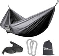 Forbidden Road Camping Hammock 400lbs Capacity Portable Hammock for Outside, Backyard, Travel, Backpacking, Beach