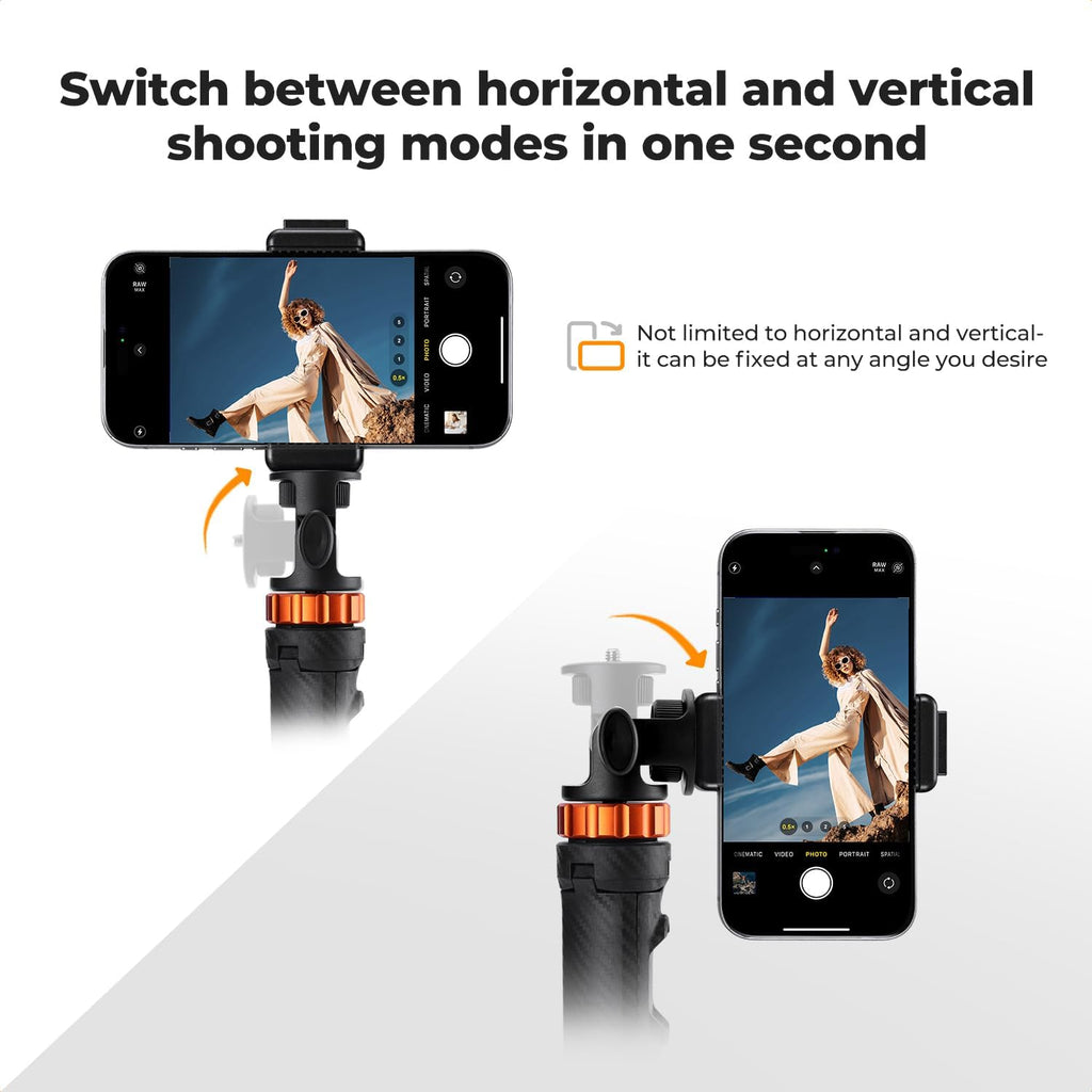 K&F CONCEPT 69'' Selfie Stick Tripod for Pocket 3