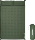 Naturehike Connectable Double Self Inflating Sleeping Pad, 2.36" Memory Foam Camping Pad, Backpacking Camping Mattress Pad for Tent, Travel, Car, Hammock
