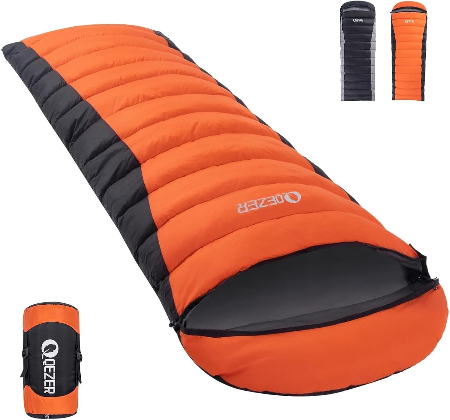 Down Sleeping Bag for Adults, 600FP Cold Warm Weather Backpacking