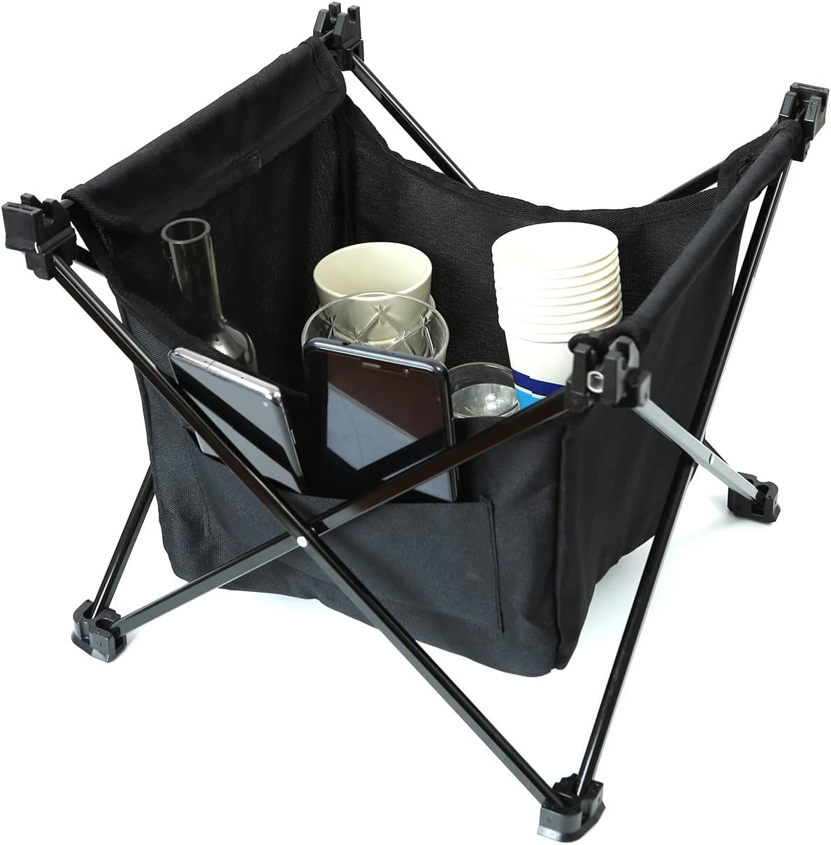 ROCK CLOUD Portable Camping Table Ultralight Aluminum Camp Table with Storage Bag Folding Beach Table for Camping Hiking Backpacking Outdoor Picnic, Small