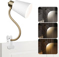 LALISU Desk lamp Eye-Caring Table Lamps 360°Rotation Gooseneck Clip on Lamp