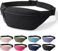 ZOORON Fanny Packs for Women Men Crossbody Waist Pack Bag Running Belt