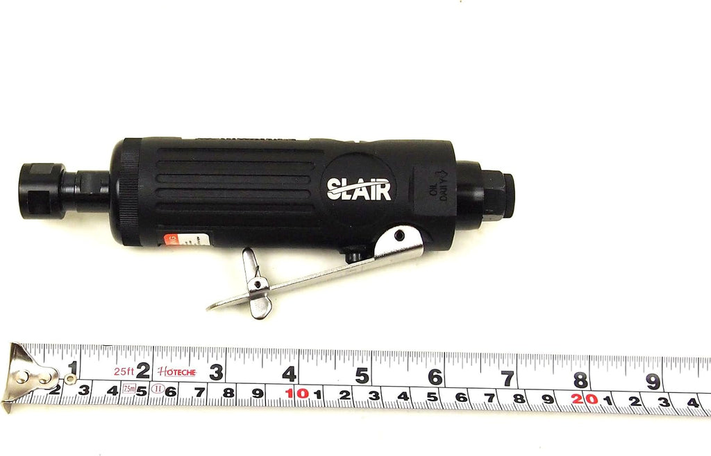 SLAIR 16PC Air Straight Die Grinder Kit 1/4" Inlet 1/4" 1/8" Collets XQ-T02
