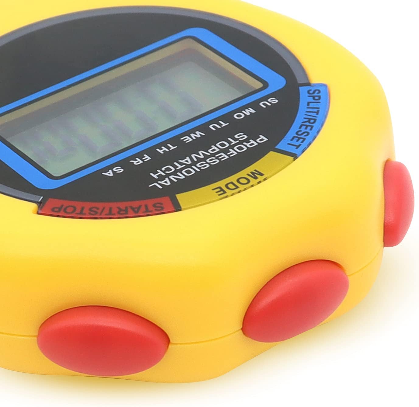 Pgzsy 6 Pack Multi-Function Electronic Digital Sport Stopwatch Timer, Large Display with Date Time and Alarm Function,Suitable for Sports Coaches Fitness Coaches and Referees
