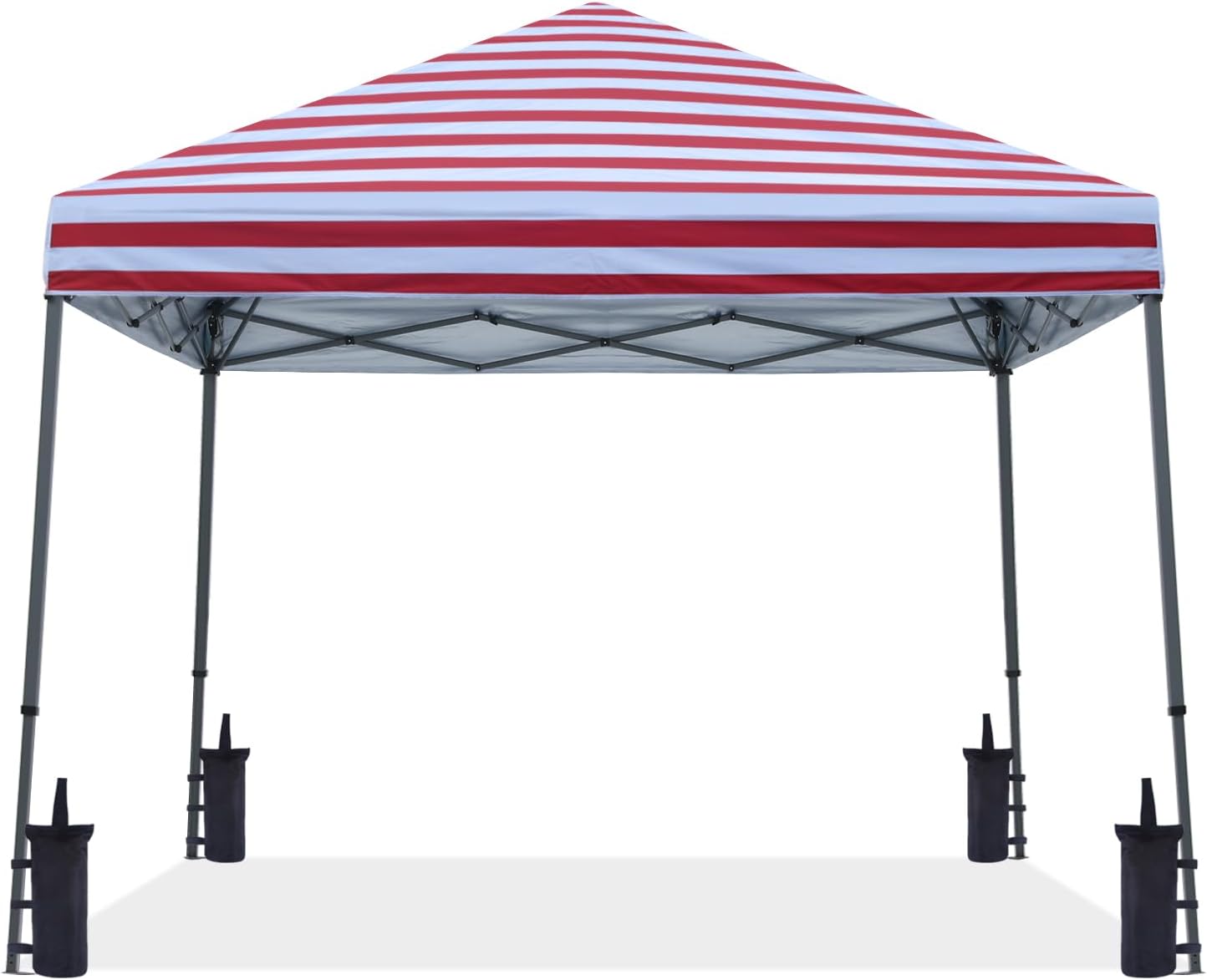 ABCCANOPY 11x11 Pop Up Canopy Tent, Slant Leg Outdoor Shade, Royal Blue