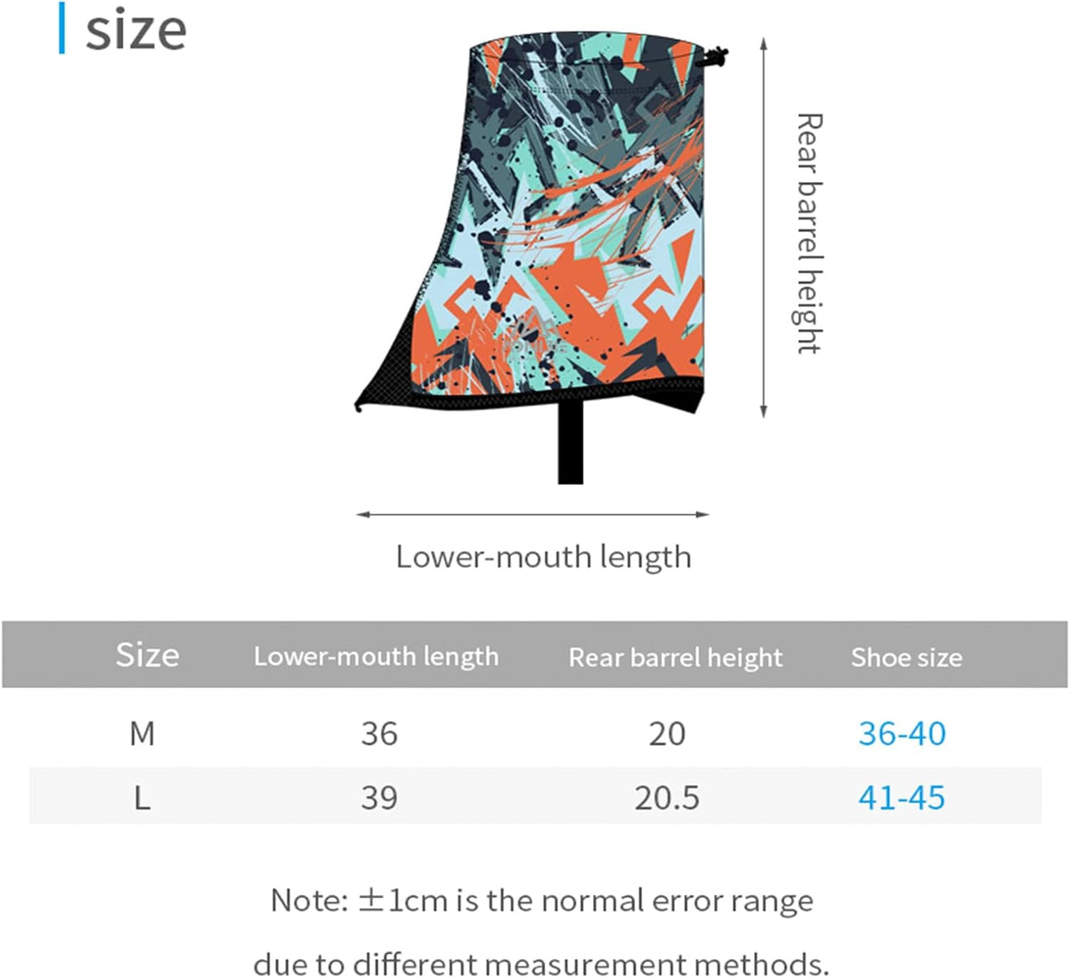 AONIJIE Low Trail Gaiters Ankle Protective Reflective Shoe Covers Sun Shielding Breathable Sand Prevention for Triathlon Hiking Climbing