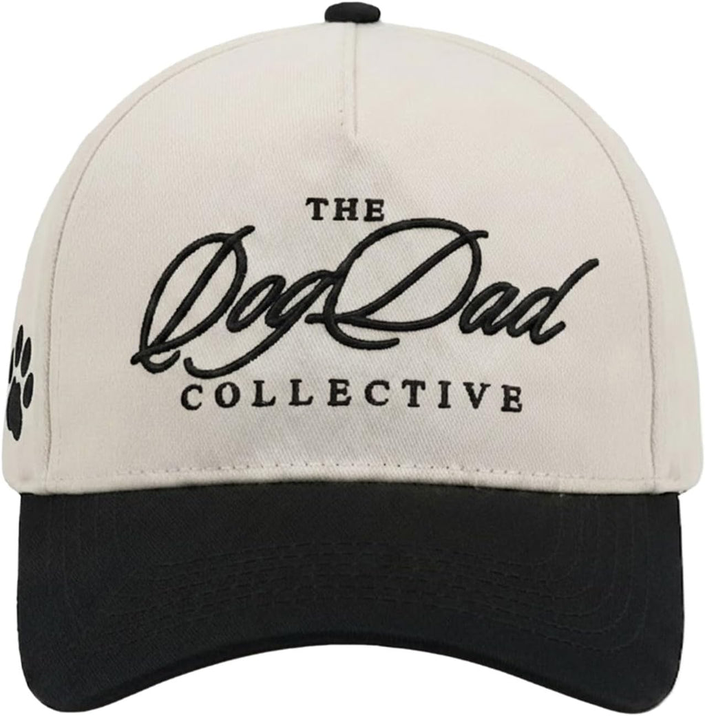 Dog Mom Dog Dad Collective Hats,Vintage Embroidered TruckerCap,Adjustable Pet Lover Baseball Hat Gift for Men Women